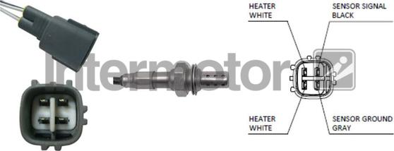 INTERMOTOR 66016 - Лямбда-зонд, датчик кисню autozip.com.ua