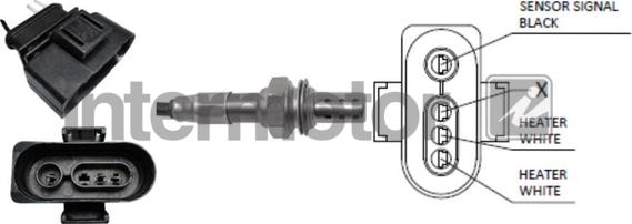 INTERMOTOR 64409 - Лямбда-зонд, датчик кисню autozip.com.ua