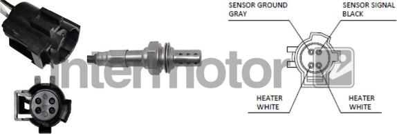 INTERMOTOR 64642 - Лямбда-зонд, датчик кисню autozip.com.ua