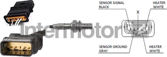 INTERMOTOR 64865 - Лямбда-зонд, датчик кисню autozip.com.ua