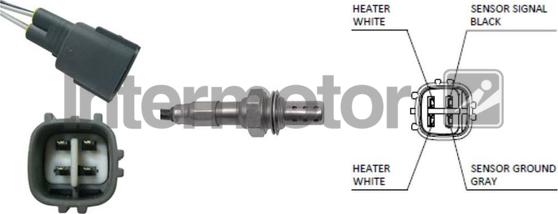 INTERMOTOR 64308 - Лямбда-зонд, датчик кисню autozip.com.ua