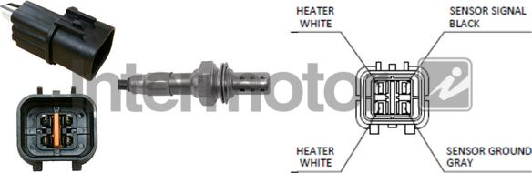 INTERMOTOR 64638 - Лямбда-зонд, датчик кисню autozip.com.ua
