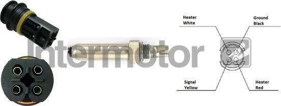 INTERMOTOR 64371 - Лямбда-зонд, датчик кисню autozip.com.ua