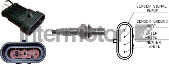 INTERMOTOR 64216 - Лямбда-зонд, датчик кисню autozip.com.ua