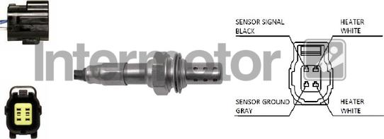 INTERMOTOR 64283 - Лямбда-зонд, датчик кисню autozip.com.ua