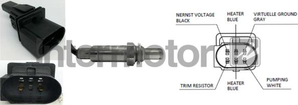 INTERMOTOR 65028 - Лямбда-зонд, датчик кисню autozip.com.ua