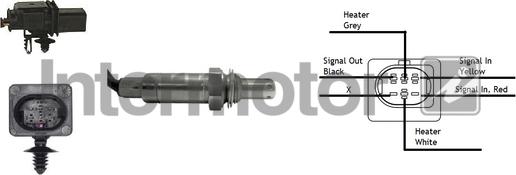INTERMOTOR 65145 - Лямбда-зонд, датчик кисню autozip.com.ua