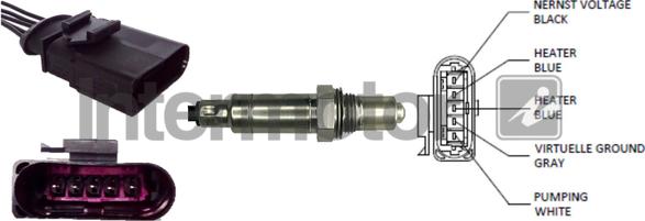 INTERMOTOR 65189 - Лямбда-зонд, датчик кисню autozip.com.ua