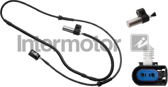 INTERMOTOR 60062 - Датчик ABS, частота обертання колеса autozip.com.ua