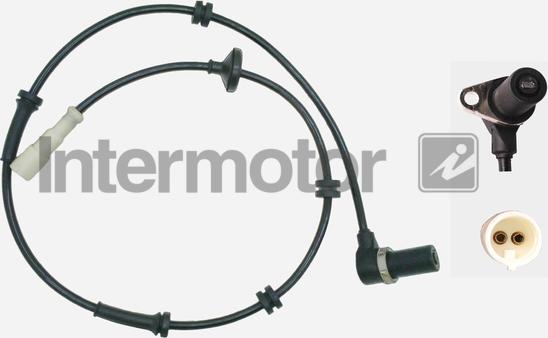INTERMOTOR 60081 - Датчик ABS, частота обертання колеса autozip.com.ua