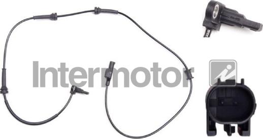 INTERMOTOR 60803 - Датчик ABS, частота обертання колеса autozip.com.ua