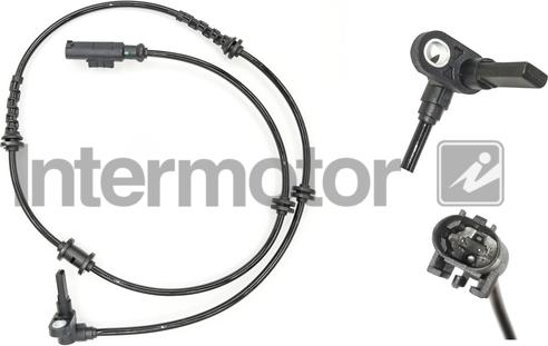 INTERMOTOR 60395 - Датчик ABS, частота обертання колеса autozip.com.ua