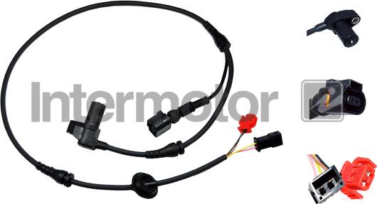 INTERMOTOR 60254 - Датчик ABS, частота обертання колеса autozip.com.ua