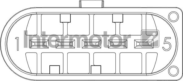 INTERMOTOR 19442-M - Датчик потоку, маси повітря autozip.com.ua