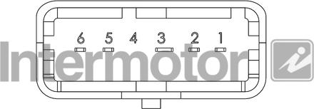 INTERMOTOR 19435-M - Датчик потоку, маси повітря autozip.com.ua