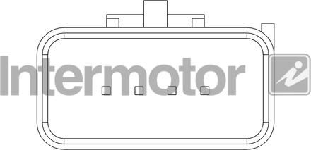INTERMOTOR 19648 - Датчик потоку, маси повітря autozip.com.ua