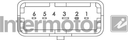 INTERMOTOR 19651-M - Датчик потоку, маси повітря autozip.com.ua