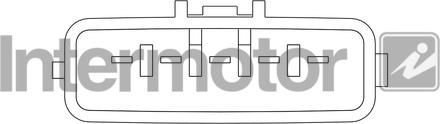 INTERMOTOR 19746 - Датчик потоку, маси повітря autozip.com.ua