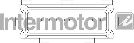 INTERMOTOR 19623 - Датчик потоку, маси повітря autozip.com.ua