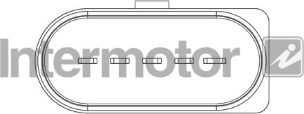INTERMOTOR 19361 - Датчик потоку, маси повітря autozip.com.ua