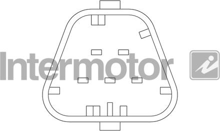 INTERMOTOR 19377 - Датчик потоку, маси повітря autozip.com.ua
