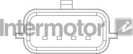 INTERMOTOR 19790 - Датчик потоку, маси повітря autozip.com.ua
