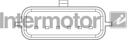 INTERMOTOR 19766 - Датчик потоку, маси повітря autozip.com.ua