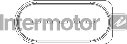 INTERMOTOR 19775 - Датчик потоку, маси повітря autozip.com.ua