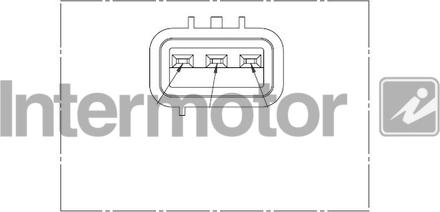 INTERMOTOR 19151 - Датчик імпульсів, колінчастий вал autozip.com.ua