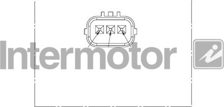 INTERMOTOR 19233 - Датчик, положення розподільного валу autozip.com.ua