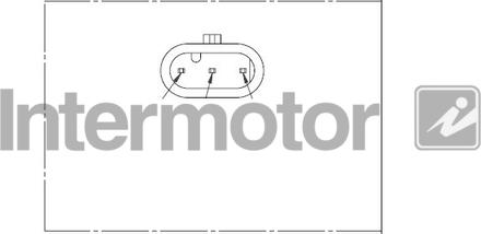 INTERMOTOR 17180 - Датчик імпульсів, колінчастий вал autozip.com.ua