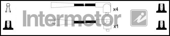 INTERMOTOR 83047 - Комплект проводів запалювання autozip.com.ua