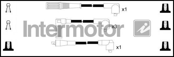 INTERMOTOR 83059 - Комплект проводів запалювання autozip.com.ua