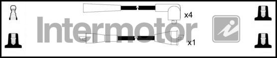 INTERMOTOR 83002 - Комплект проводів запалювання autozip.com.ua
