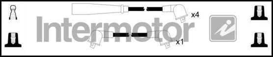 INTERMOTOR 83089 - Комплект проводів запалювання autozip.com.ua