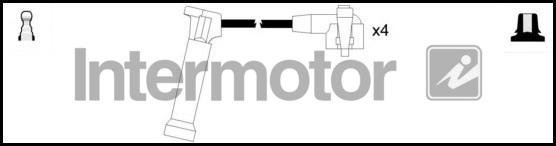 INTERMOTOR 83080 - Комплект проводів запалювання autozip.com.ua
