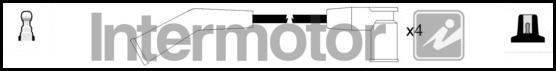 INTERMOTOR 83074 - Комплект проводів запалювання autozip.com.ua