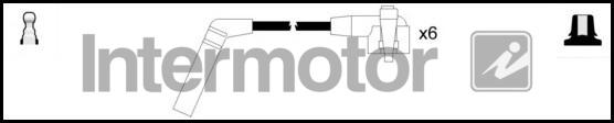 INTERMOTOR 83722 - Комплект проводів запалювання autozip.com.ua