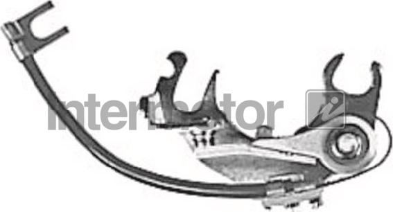 INTERMOTOR 23760V - Контактна група, розподільник запалювання autozip.com.ua