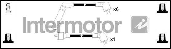 INTERMOTOR 76044 - Комплект проводів запалювання autozip.com.ua