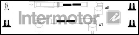 INTERMOTOR 76164 - Комплект проводів запалювання autozip.com.ua