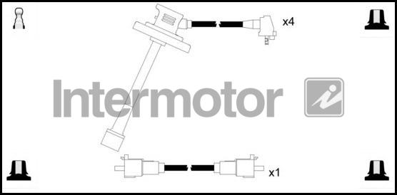 INTERMOTOR 76109 - Комплект проводів запалювання autozip.com.ua
