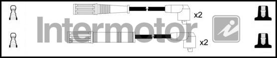 INTERMOTOR 76121 - Комплект проводів запалювання autozip.com.ua
