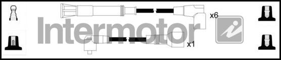 INTERMOTOR 76342 - Комплект проводів запалювання autozip.com.ua