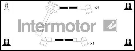 INTERMOTOR 76306 - Комплект проводів запалювання autozip.com.ua