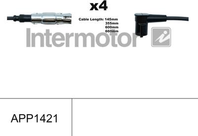 INTERMOTOR 76386 - Комплект проводів запалювання autozip.com.ua