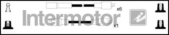 INTERMOTOR 76336 - Комплект проводів запалювання autozip.com.ua