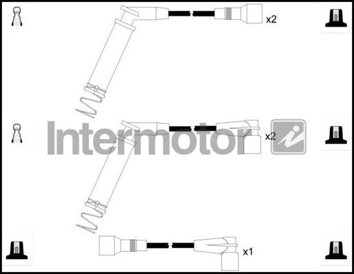 INTERMOTOR 76331 - Комплект проводів запалювання autozip.com.ua