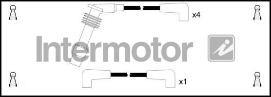 INTERMOTOR 76333 - Комплект проводів запалювання autozip.com.ua