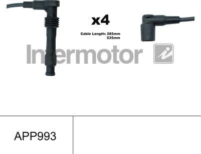 INTERMOTOR 76324 - Комплект проводів запалювання autozip.com.ua